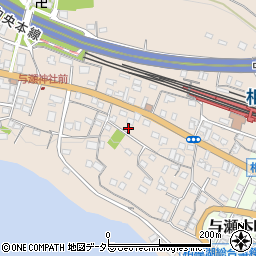 神奈川県相模原市緑区与瀬828周辺の地図