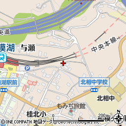 神奈川県相模原市緑区与瀬1217周辺の地図