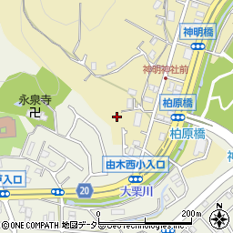 東京都八王子市上柚木257周辺の地図