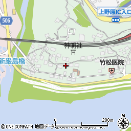 ＥＣＣジュニア　上野原新田教室周辺の地図