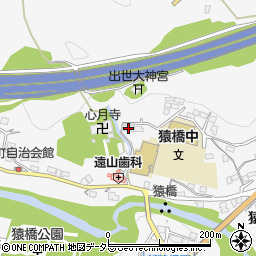 山梨県大月市猿橋町猿橋598周辺の地図