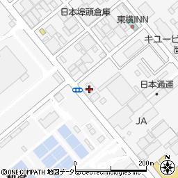 タイヤランド新港周辺の地図