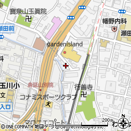 東京都世田谷区瀬田1丁目30-29周辺の地図