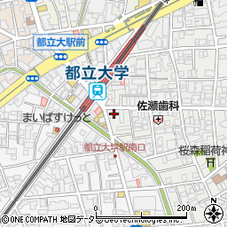 東京都目黒区平町1丁目25-18周辺の地図