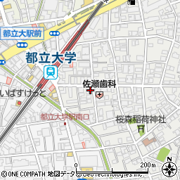 東京都目黒区平町1丁目25-1周辺の地図