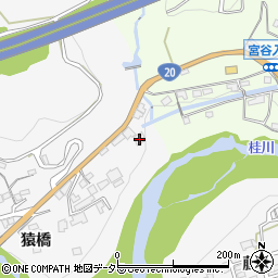 山梨県大月市猿橋町猿橋446周辺の地図