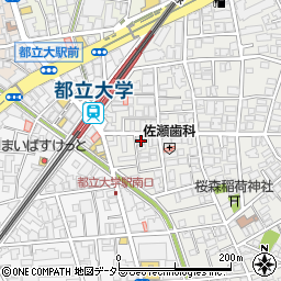 東京都目黒区平町1丁目25-23周辺の地図