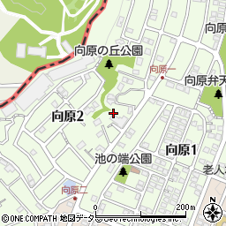 神奈川県川崎市麻生区向原2丁目18周辺の地図