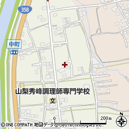 山梨県甲府市中町359-6周辺の地図