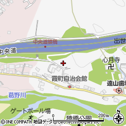 山梨県大月市猿橋町猿橋709周辺の地図