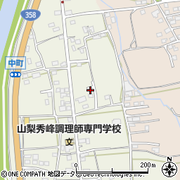 山梨県甲府市中町359-7周辺の地図