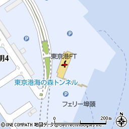 東京港ＦＴ（オーシャン東九フェリー）周辺の地図