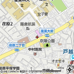 臨海セミナー　戸越銀座校周辺の地図