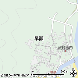 福井県三方郡美浜町早瀬周辺の地図