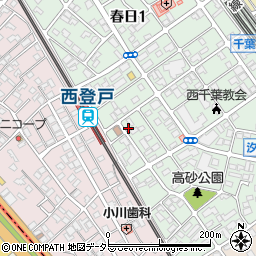 千葉県千葉市中央区汐見丘町5-6周辺の地図