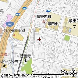 瀬田の杜歯科クリニック周辺の地図