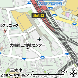 スターバックスコーヒーＴＳＵＴＡＹＡ大崎駅前店周辺の地図
