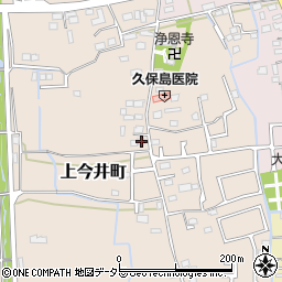 山梨県甲府市上今井町2320周辺の地図