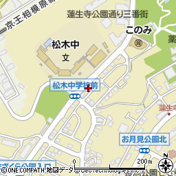 東京都八王子市別所1丁目107周辺の地図
