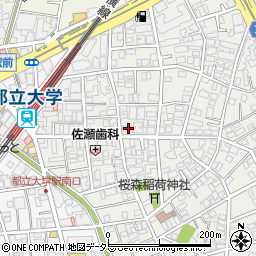 東京都目黒区平町1丁目17-10周辺の地図