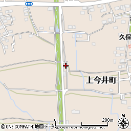 山梨県甲府市上今井町2012周辺の地図