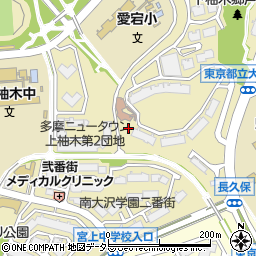 東京都八王子市上柚木3丁目周辺の地図