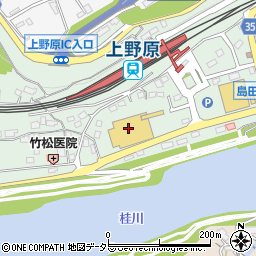 ＤＣＭ上野原店周辺の地図