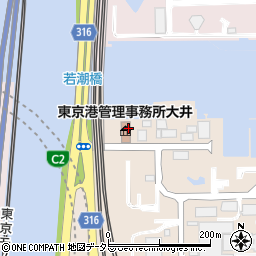 東京港埠頭株式会社　港湾サービス係周辺の地図
