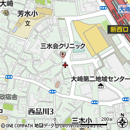 とりいち大崎店周辺の地図