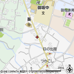 味阪周辺の地図