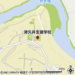 神奈川県立津久井支援学校周辺の地図