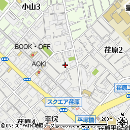 菅田表具店周辺の地図