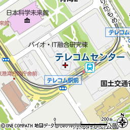 東京みなと館周辺の地図