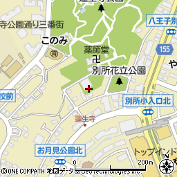 東京都八王子市別所1丁目22周辺の地図