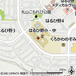 川崎市立はるひ野小学校周辺の地図