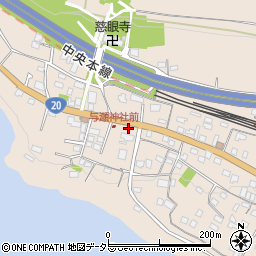 神奈川県相模原市緑区与瀬720周辺の地図