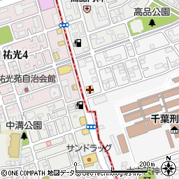 ココス千葉貝塚店周辺の地図