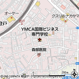 川崎ＹＭＣＡ青少年センター周辺の地図