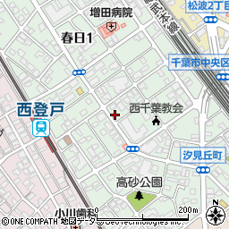 宍倉精肉　本店周辺の地図