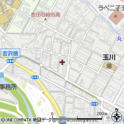 東京都世田谷区玉川4丁目25-5周辺の地図