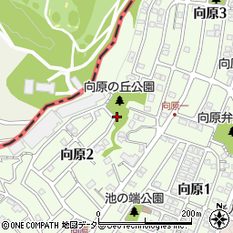 神奈川県川崎市麻生区向原2丁目21周辺の地図