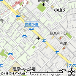 はんこ屋さん２１武蔵小山店周辺の地図