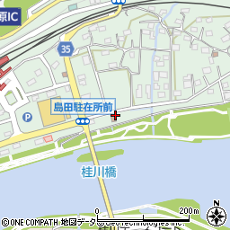 島田無線局周辺の地図