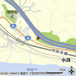 神奈川県相模原市緑区小渕1431周辺の地図