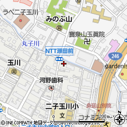 世田谷・川崎会社設立サポートオフィス周辺の地図