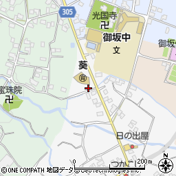 山梨県笛吹市御坂町大野寺669周辺の地図