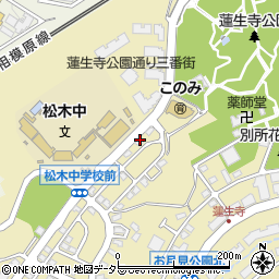 東京都八王子市別所1丁目108-4周辺の地図