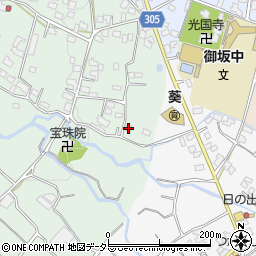 山梨県笛吹市御坂町蕎麦塚499周辺の地図