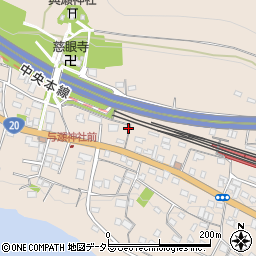 神奈川県相模原市緑区与瀬1337周辺の地図