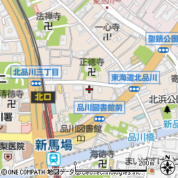 あけぼの薬局　新馬場店周辺の地図